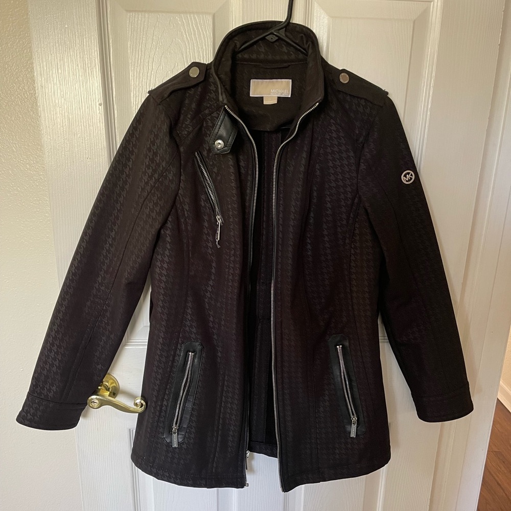 All black women’s Michael Kors jacket